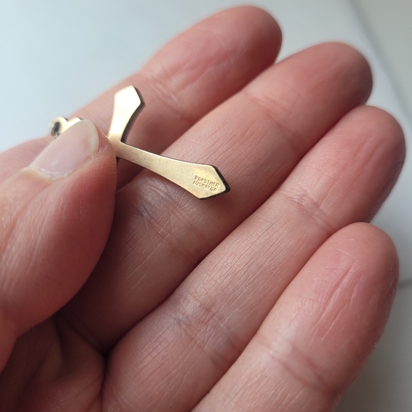 Vintage Forstner 1/20 10kt gf cross pendant - Picture 5 of 8